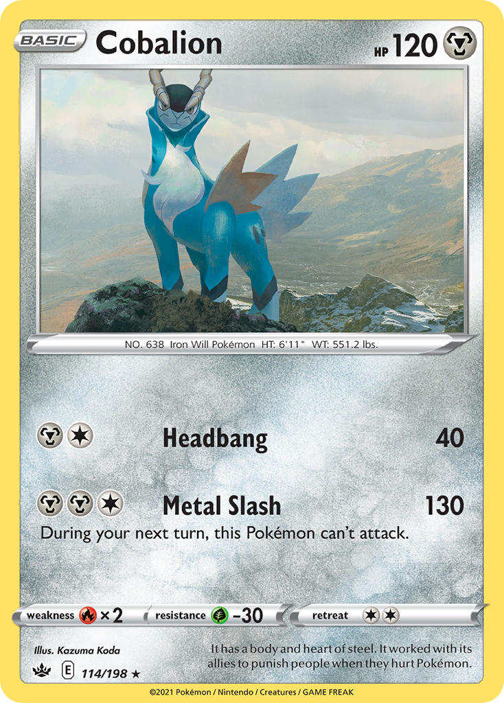 Cobalion [Reverse Holo]